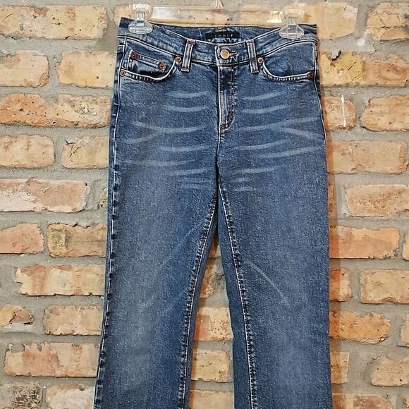 Theory Medium wash boot cut jeans size 3 - Picture 3 of 11